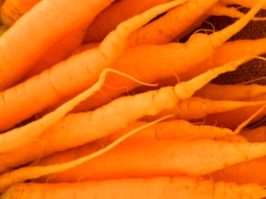 Charlie's gorgeous carrots