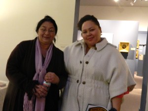 Sheila Lumi and Christine Brown